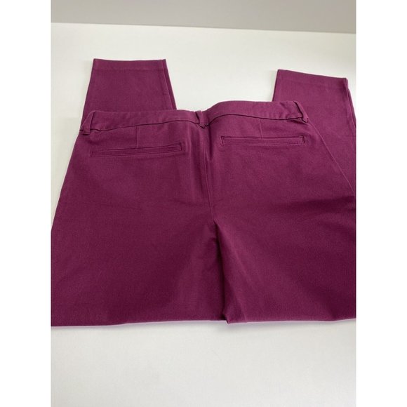 Old Navy Pixie Mid Rise Pants Size 12 Ladies Navy Blue New - Picture 5 of 12